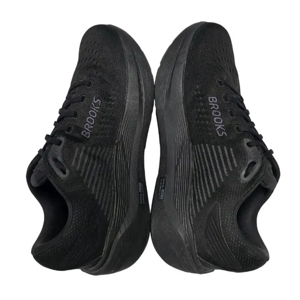 Brooks Ghost Max 3 Mens Size 10.5 Wide 2E Black Ebony Running Shoes 1104642E020